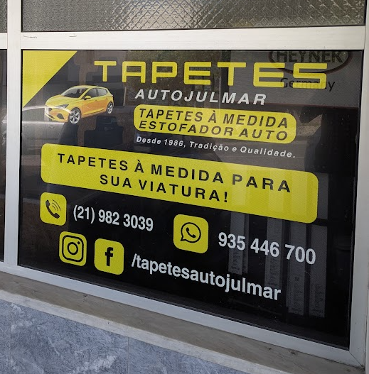 Oficina de fabricação de tapetes Autojulmar em Loures